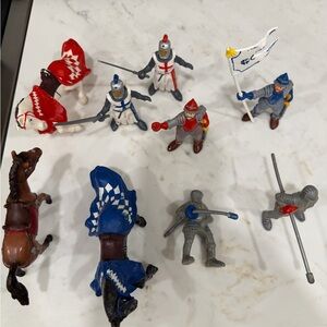 Medieval Knight Action Figure Set